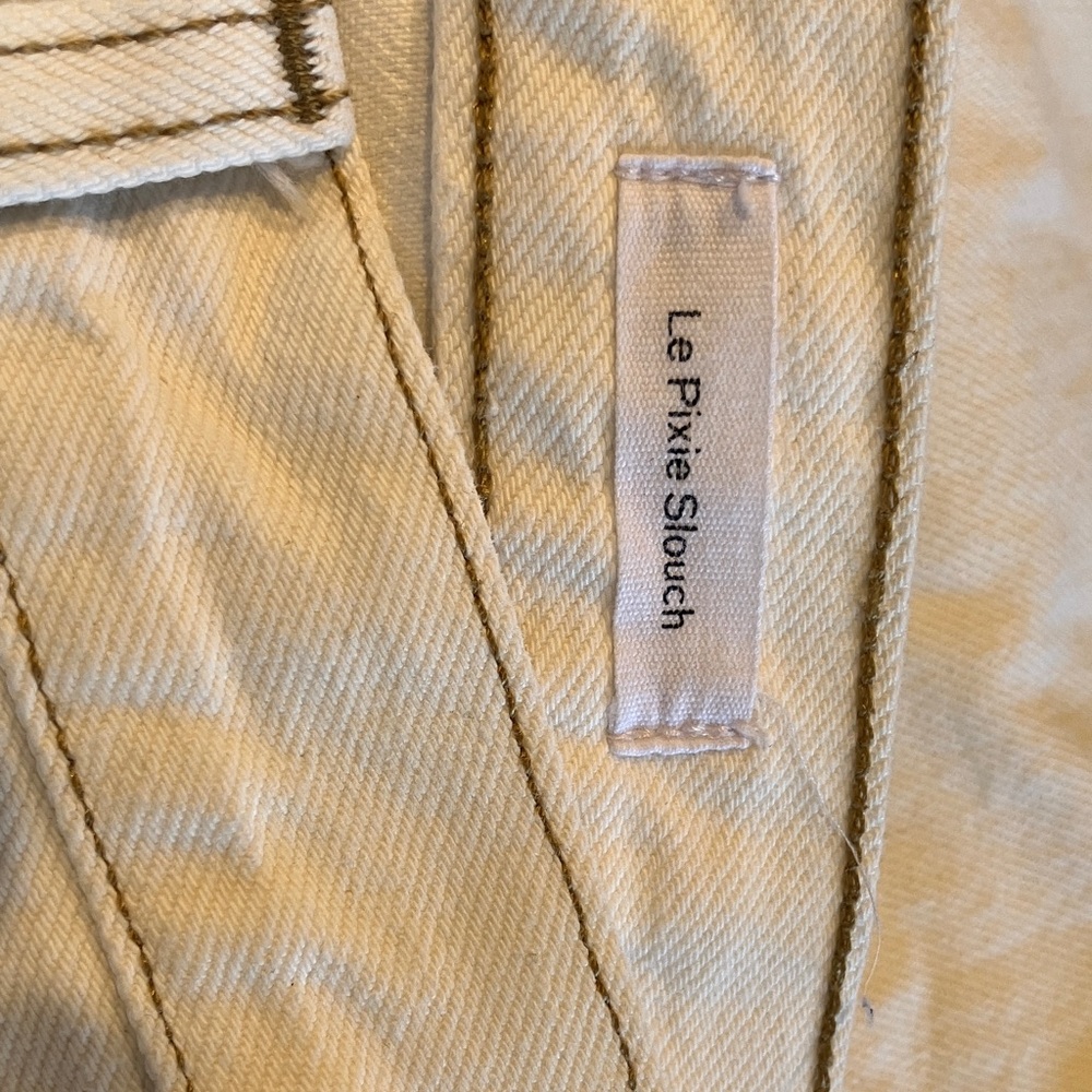 Frame le pixie slouch jeans. Size 31.